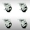 Service Caster 3.5 Inch SS Phenolic Swivel Top Plate Caster Set with Brake SCC-SS20S3514-PHS-TLB-4 - alternate 1